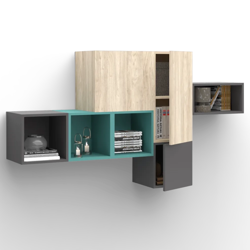 وحدة حائط مكعبة 5 - الصورة 3