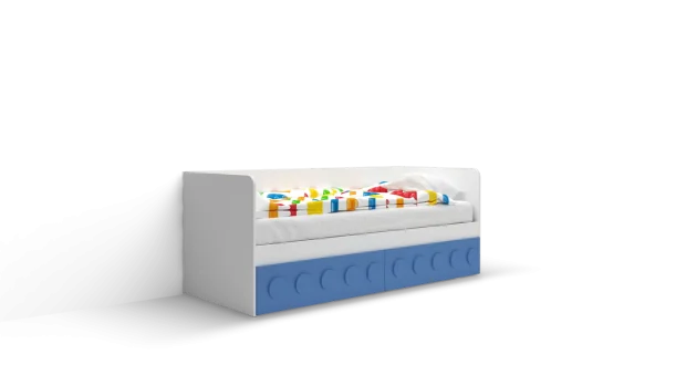 سرير أطفال ليغو قابل للتحويل - الصورة 3