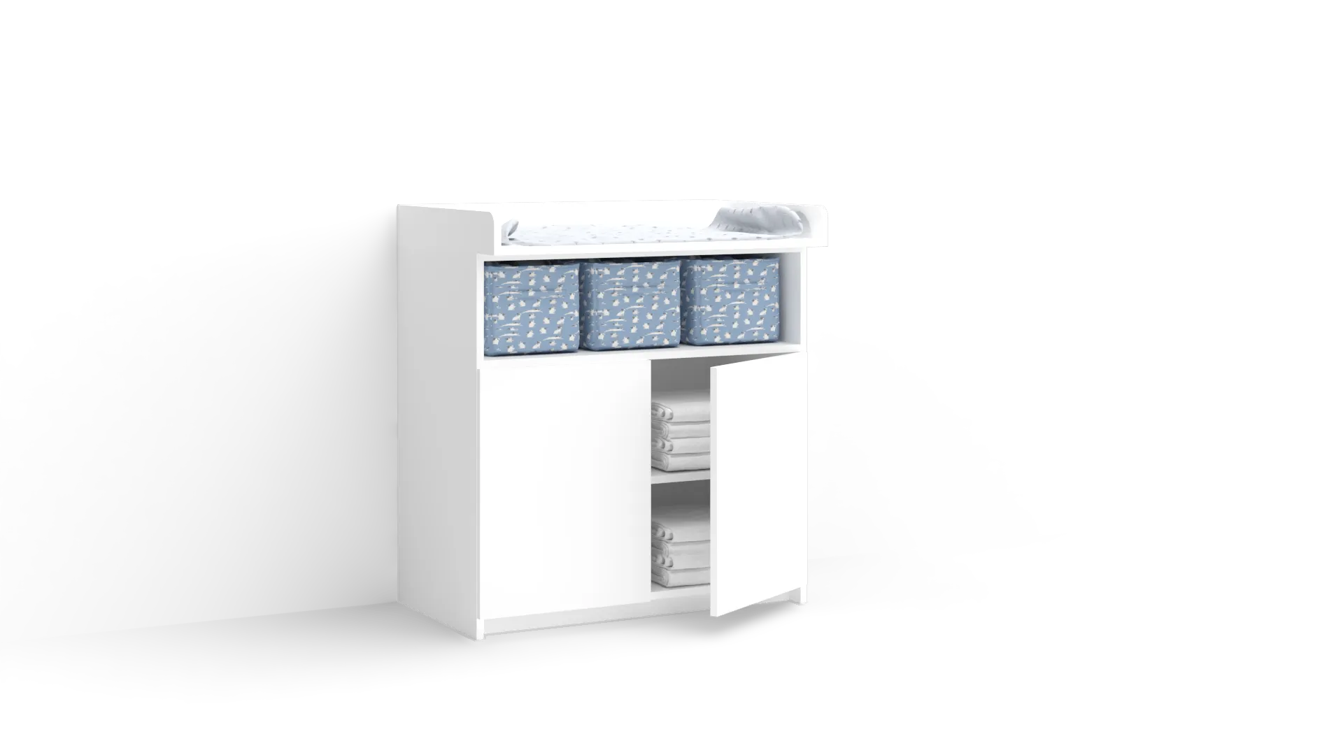 Meda Convertible Changing table (Hinged doors) - Image 15