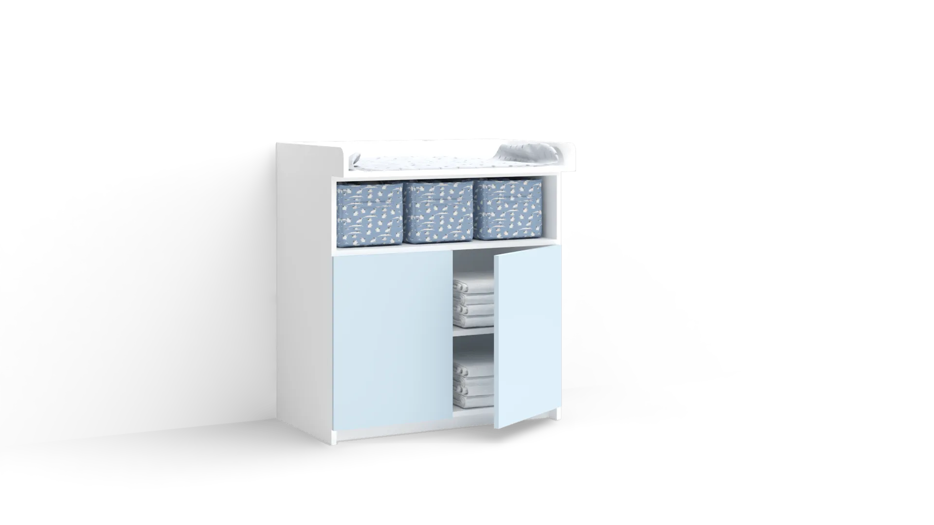 Meda Convertible Changing table (Hinged doors) - Image 14