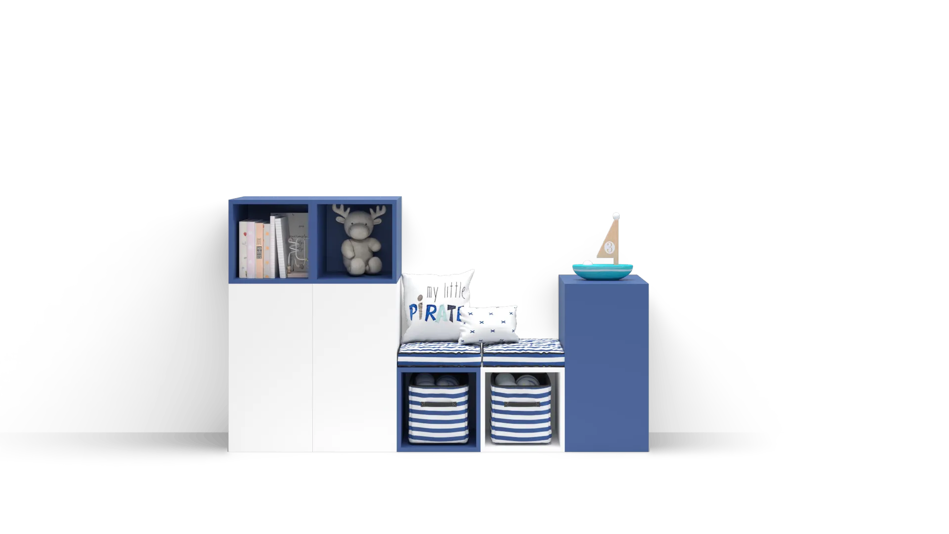 Cubby Storage System with Seating - Image 11